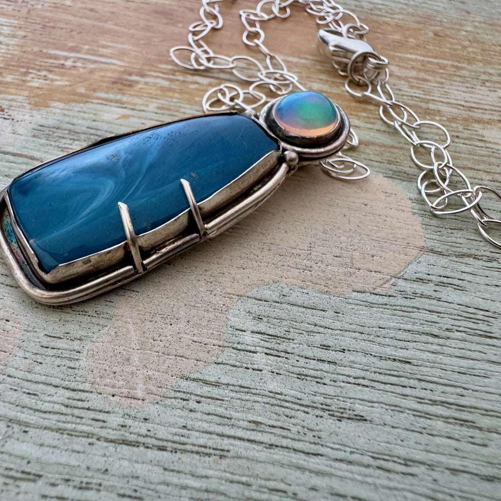 Swedish Blue with Opal