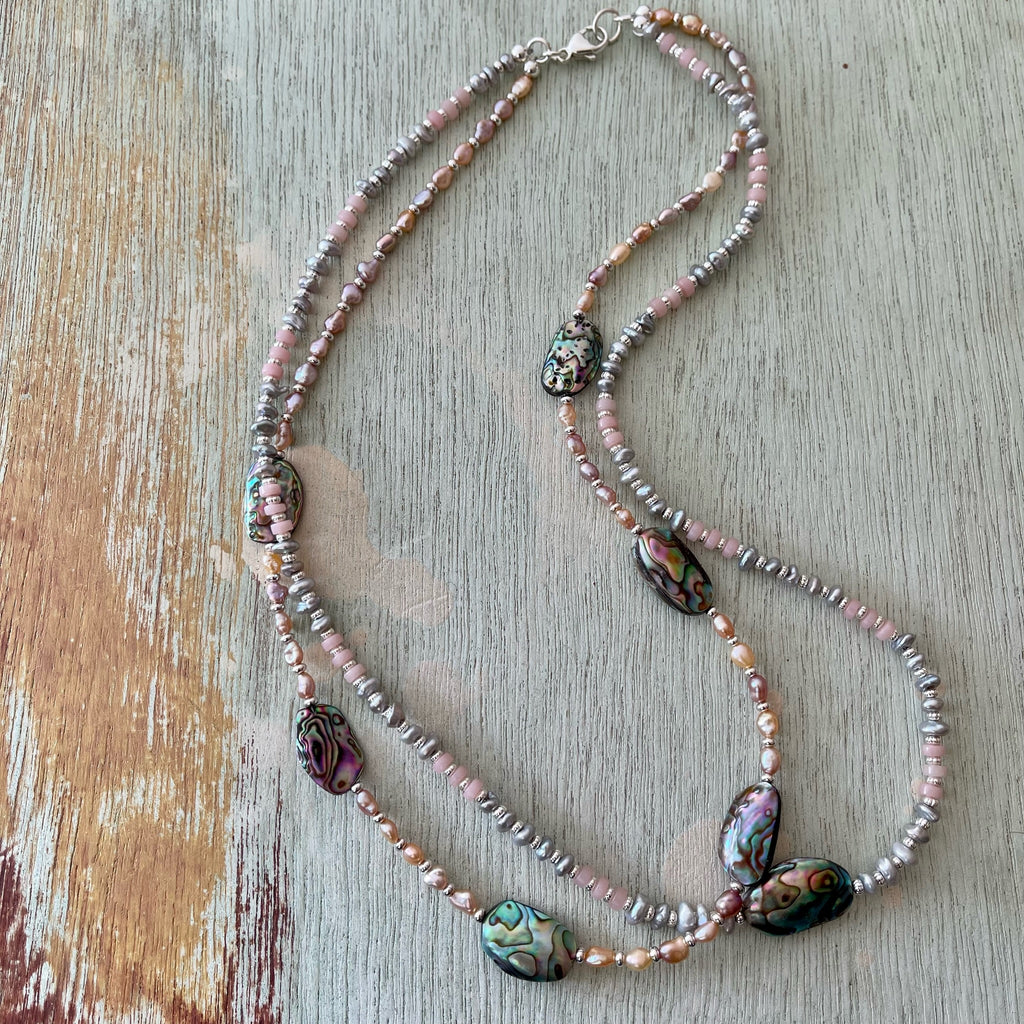 Abalone & Pearl Necklace