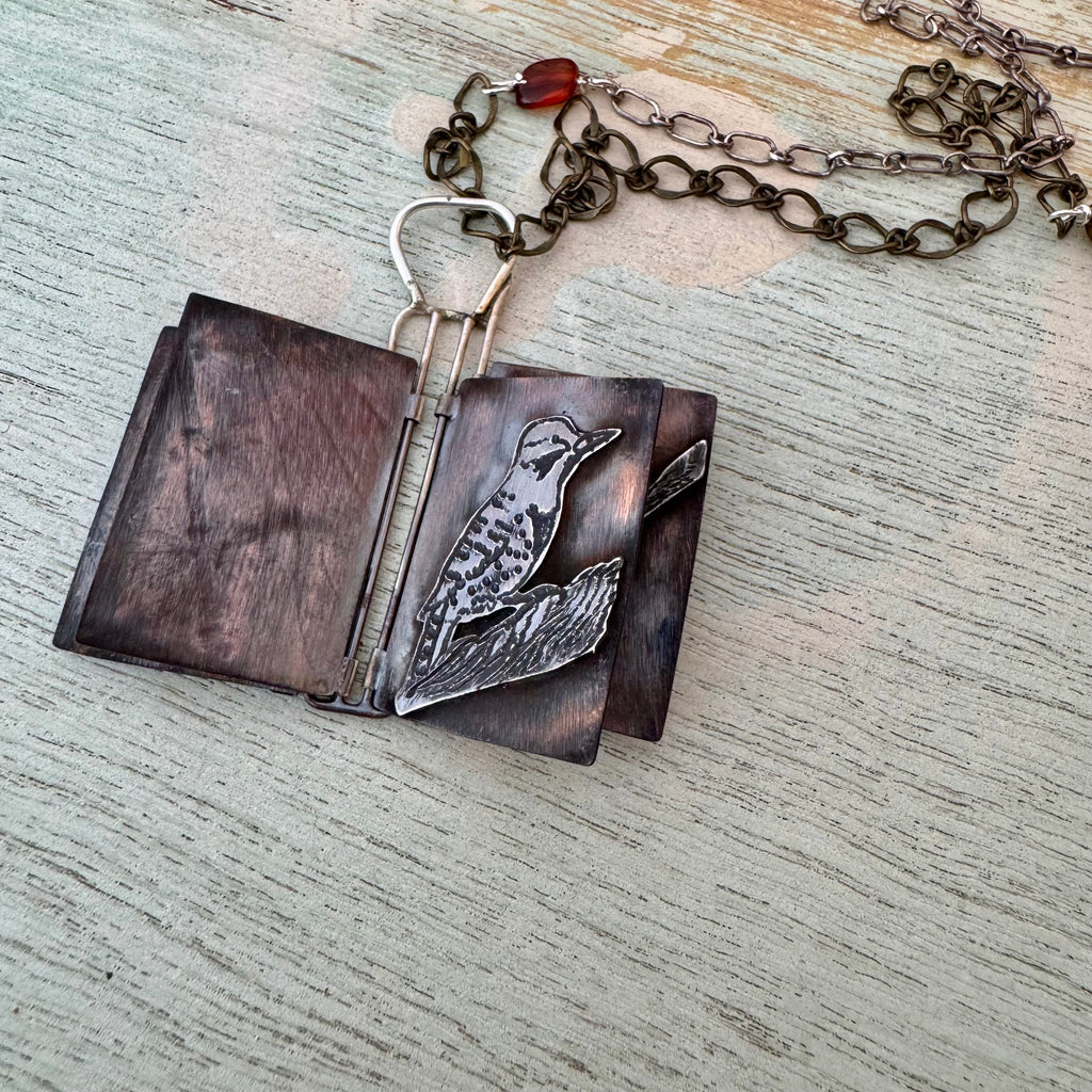 Songbird Book Necklace