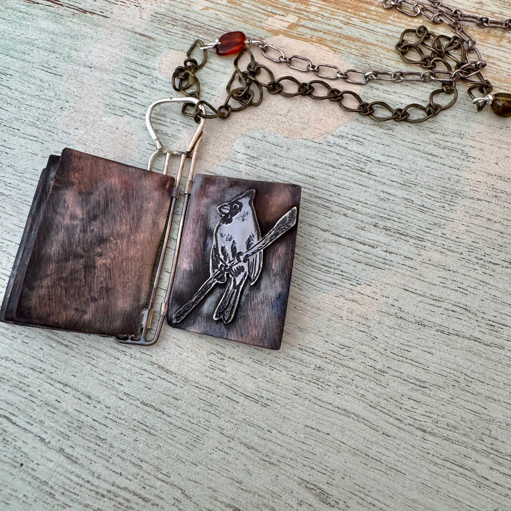 Songbird Book Necklace
