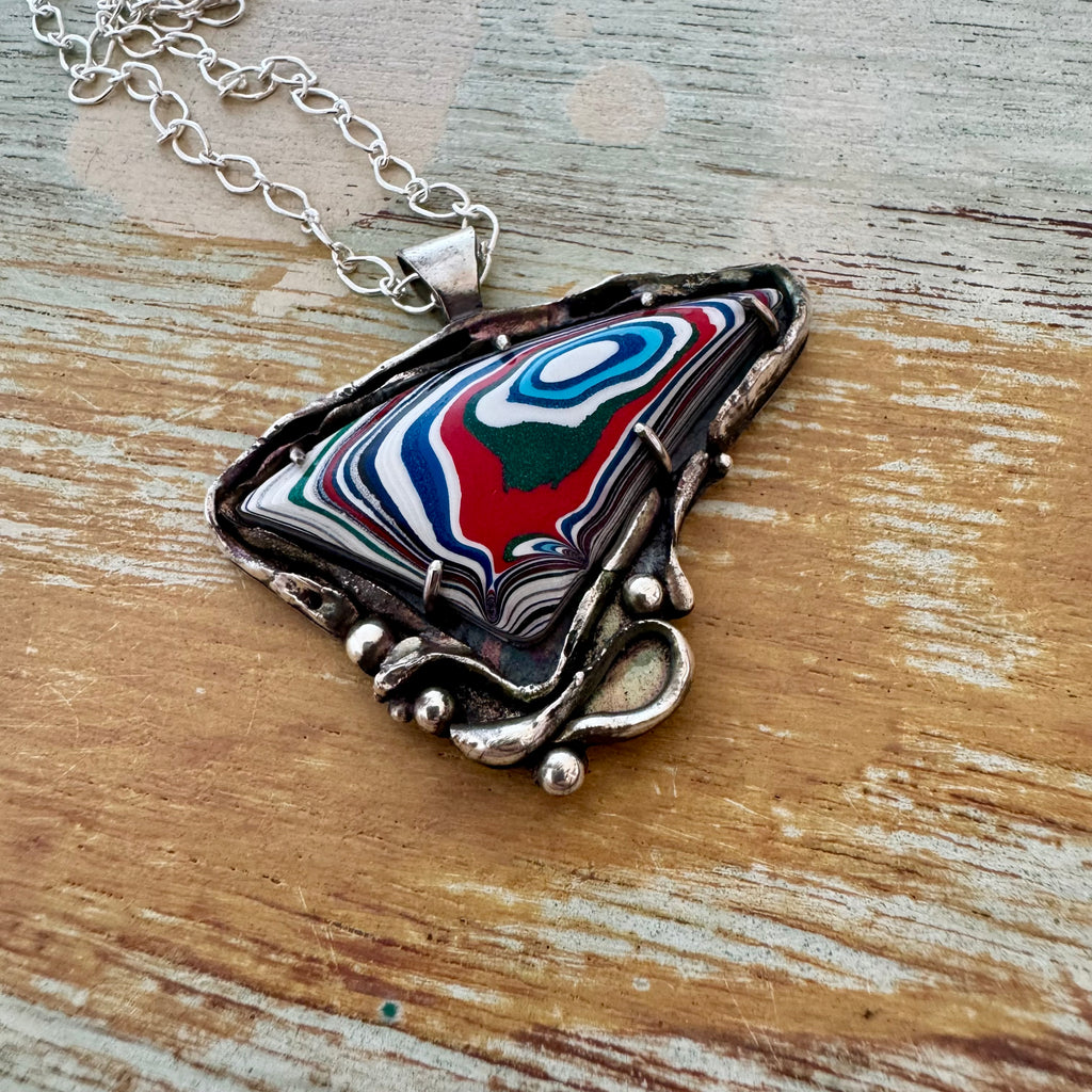 "Moter City Agate" Necklace