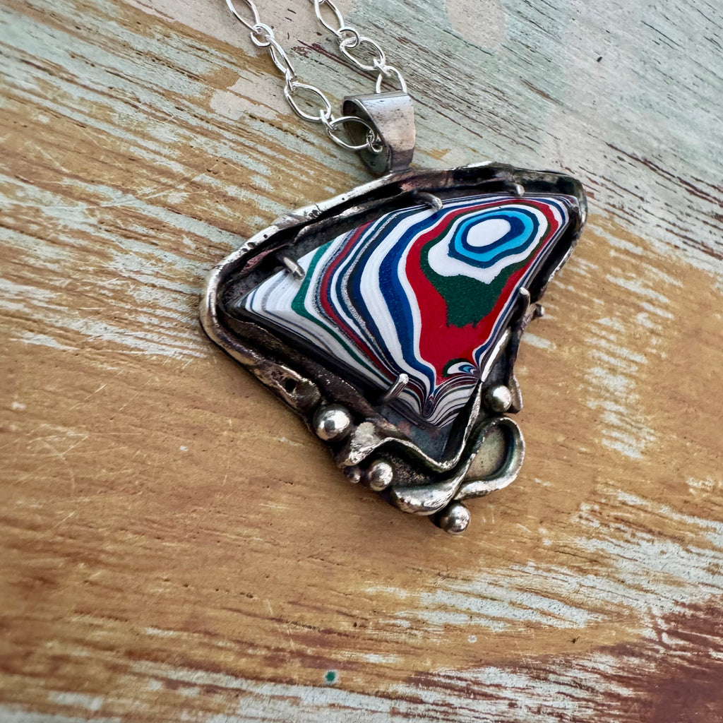 "Moter City Agate" Necklace