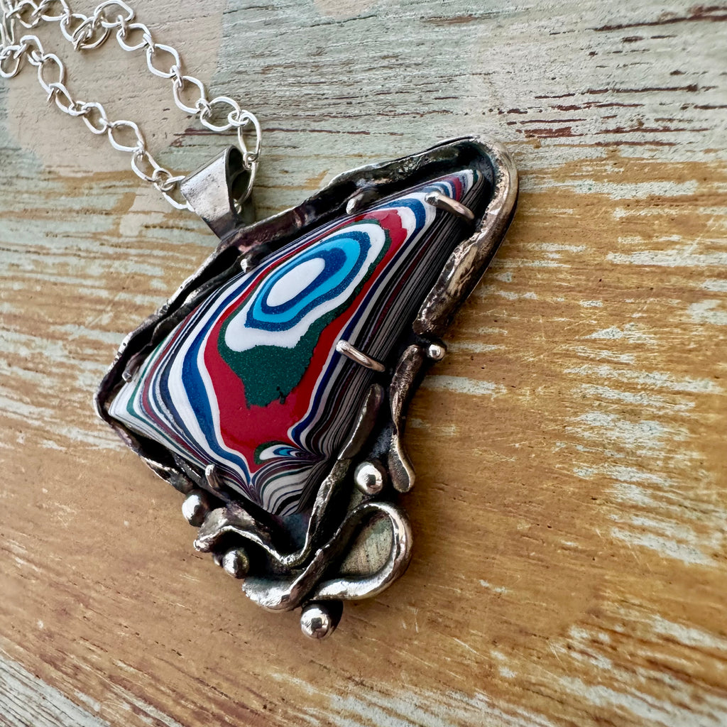 "Moter City Agate" Necklace