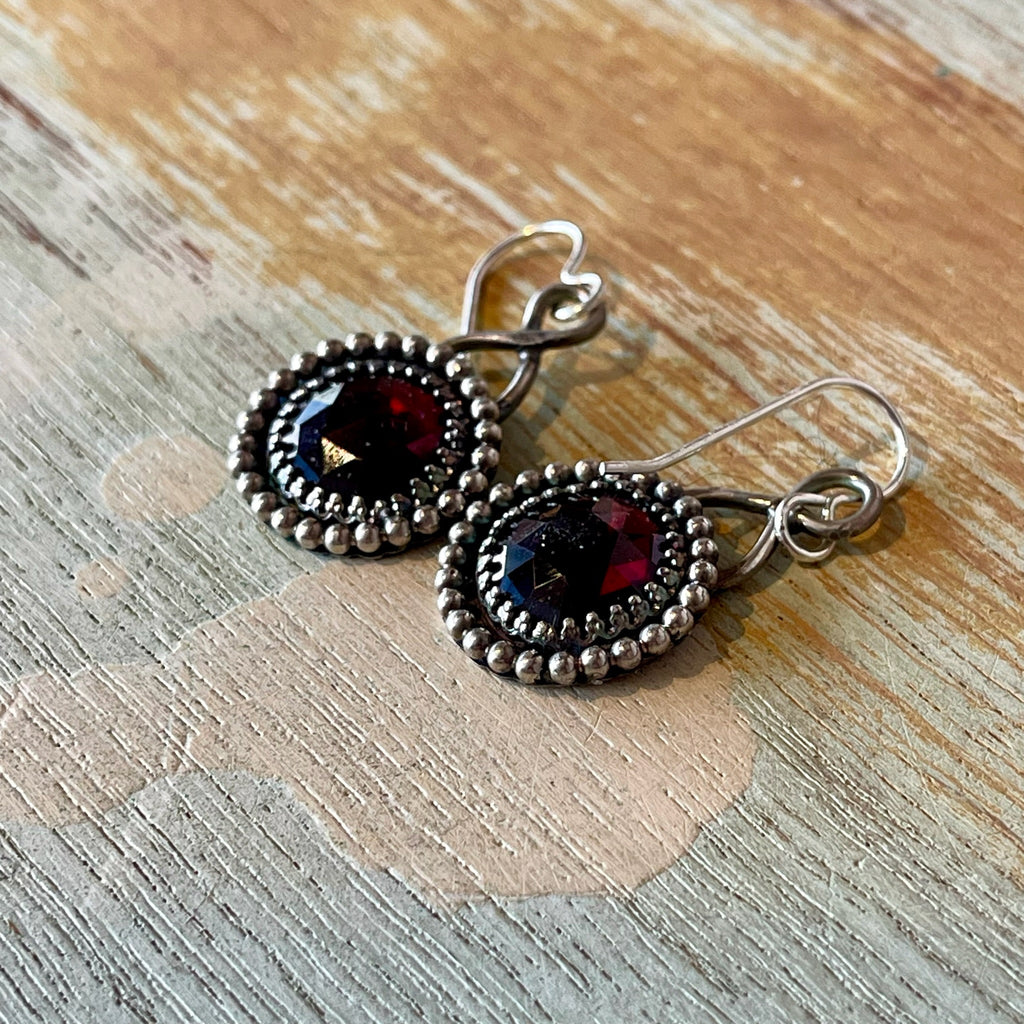 Garnet Earrings