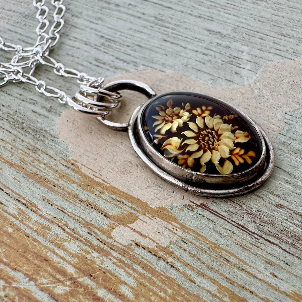 Baltic Amber Sunflowers