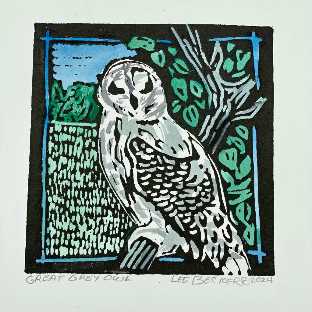 "Great Grey Owl" - Lee Becker
