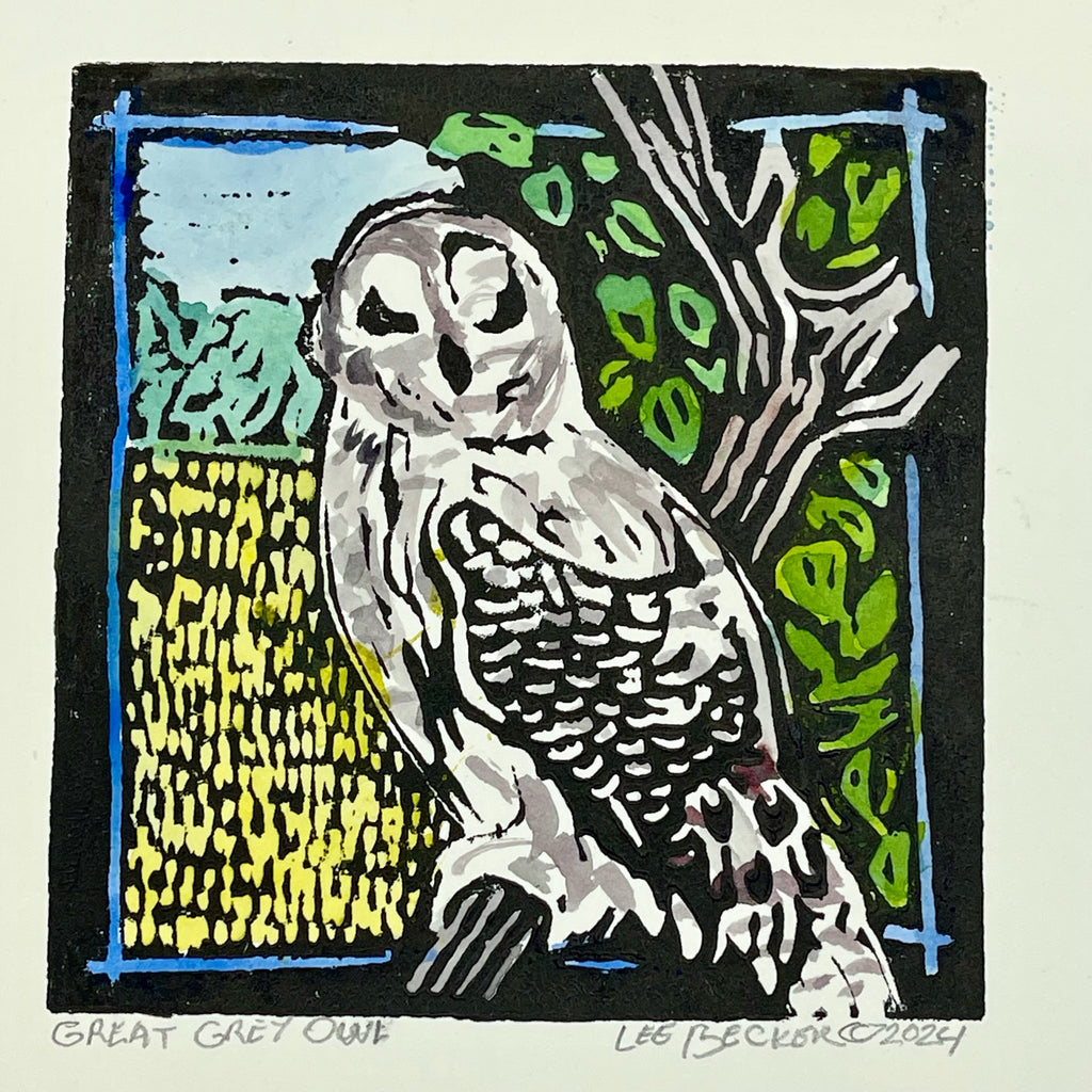 "Great Grey Owl" - Lee Becker