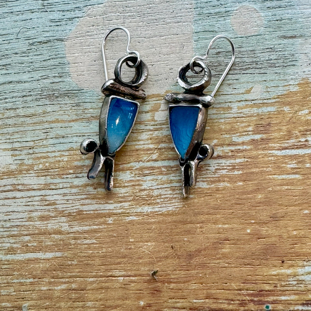 Swedish Blue Earrings