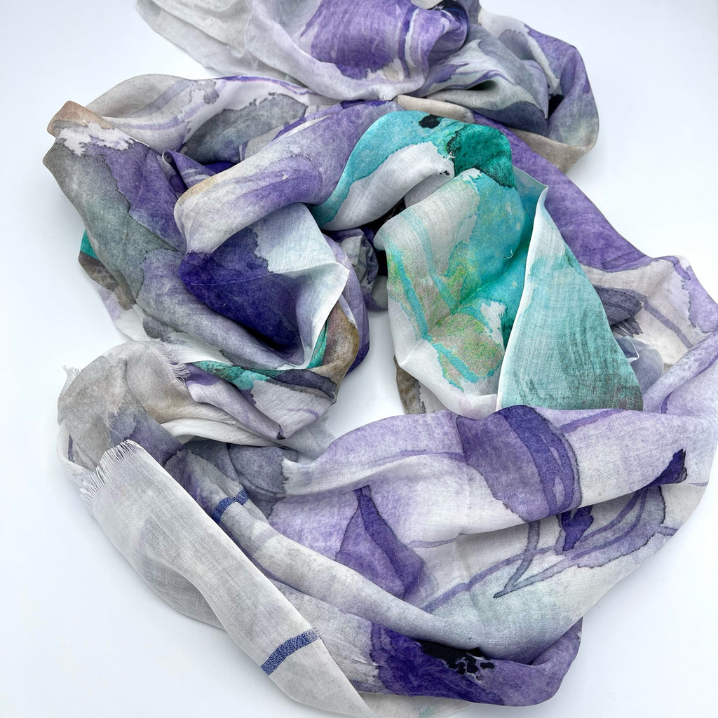 Joy of Life Scarf - Purple