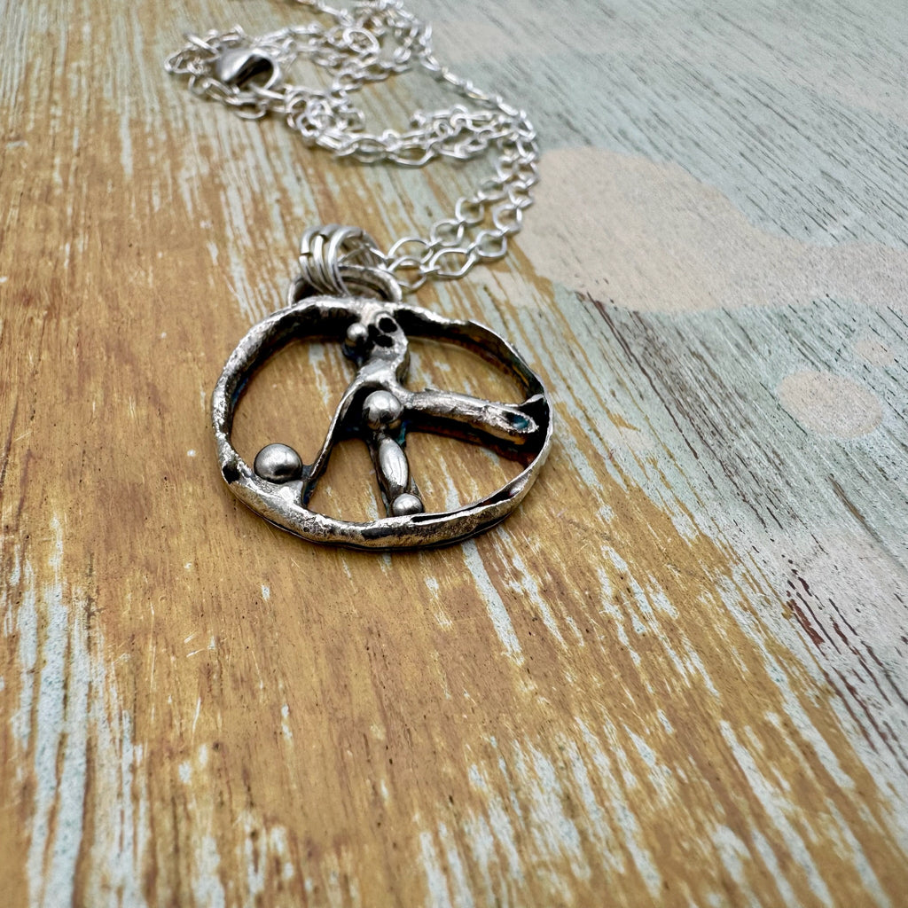 Silver Peace Pendant
