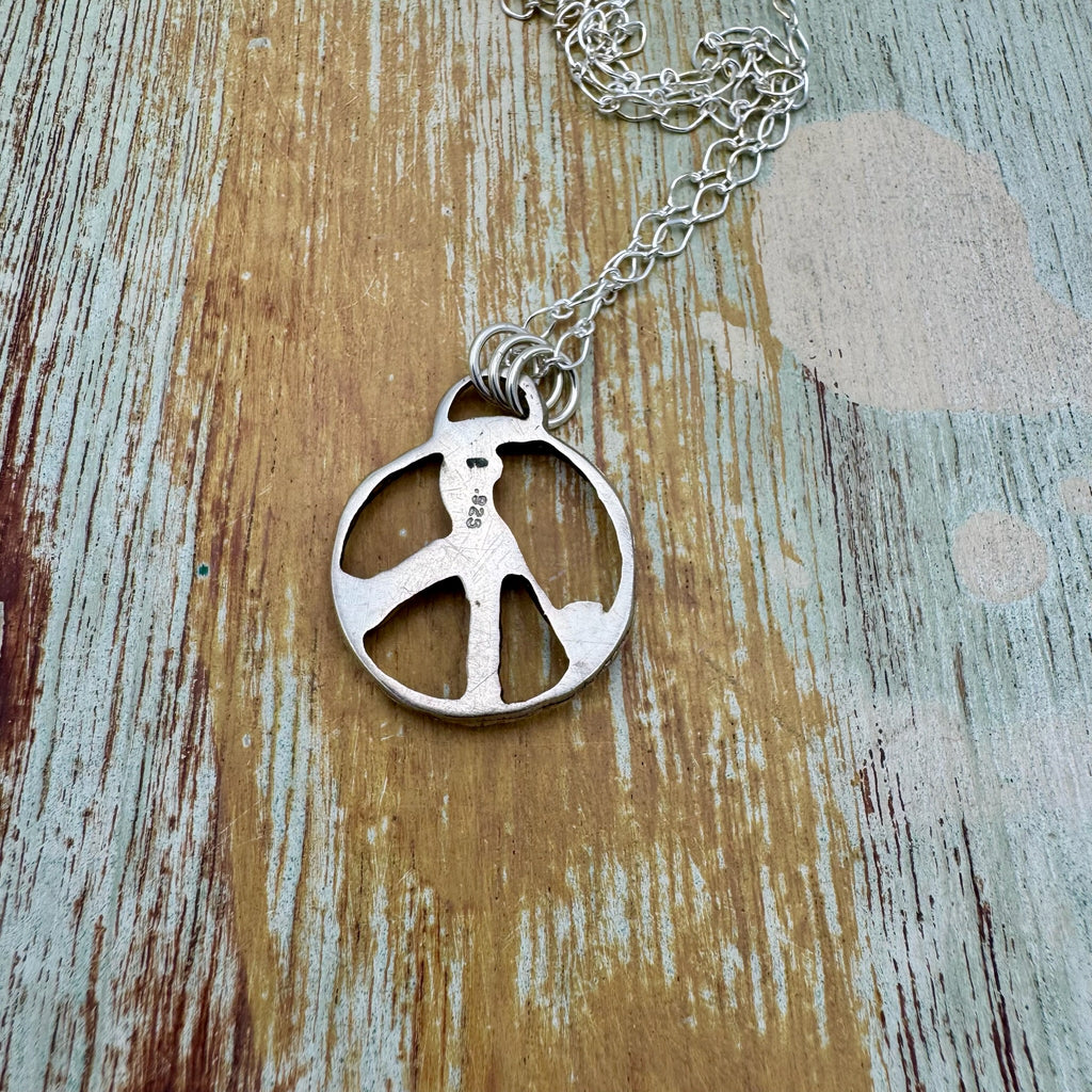 Silver Peace Pendant