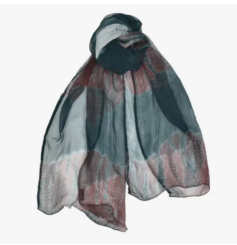 Keanue Handmade Shibori Scarf