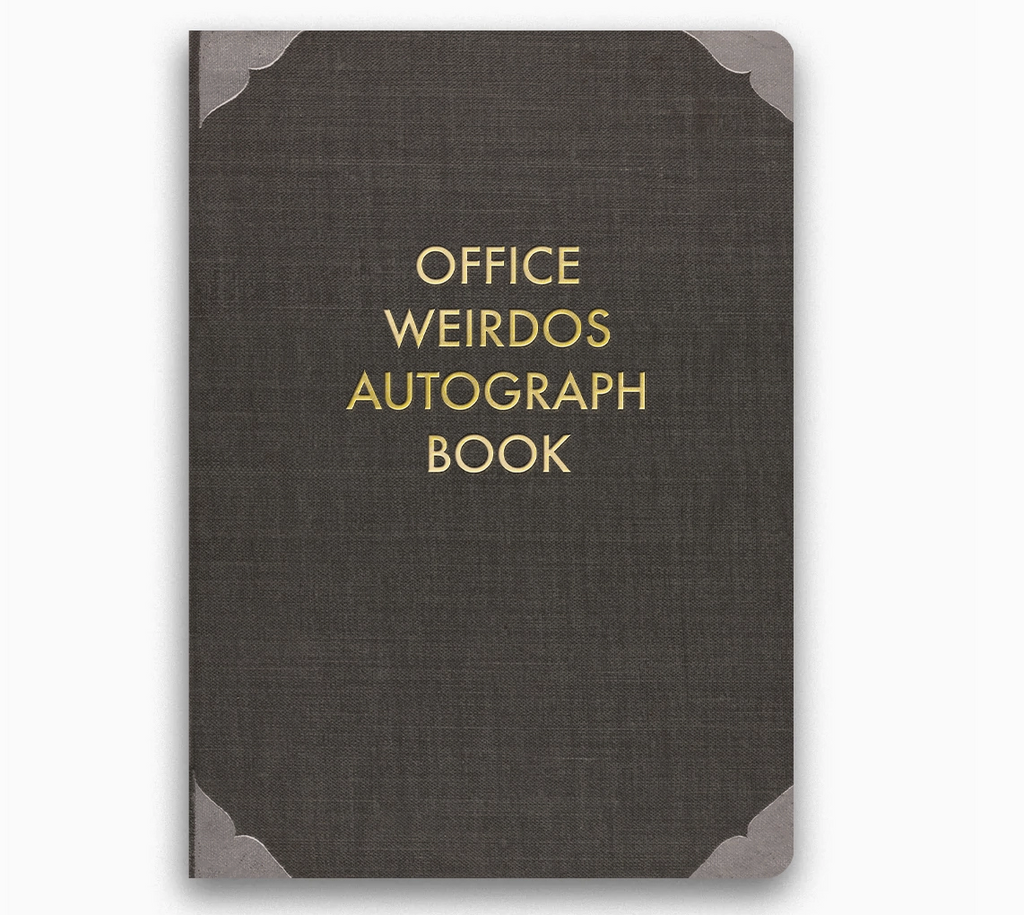 Office Weirdos Autograph Book