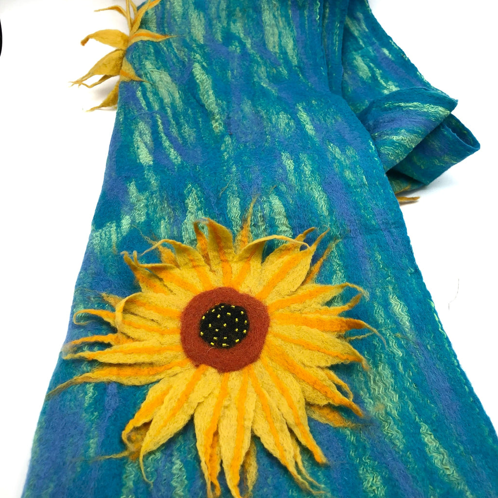 Late Summer Sunflowers Scarf