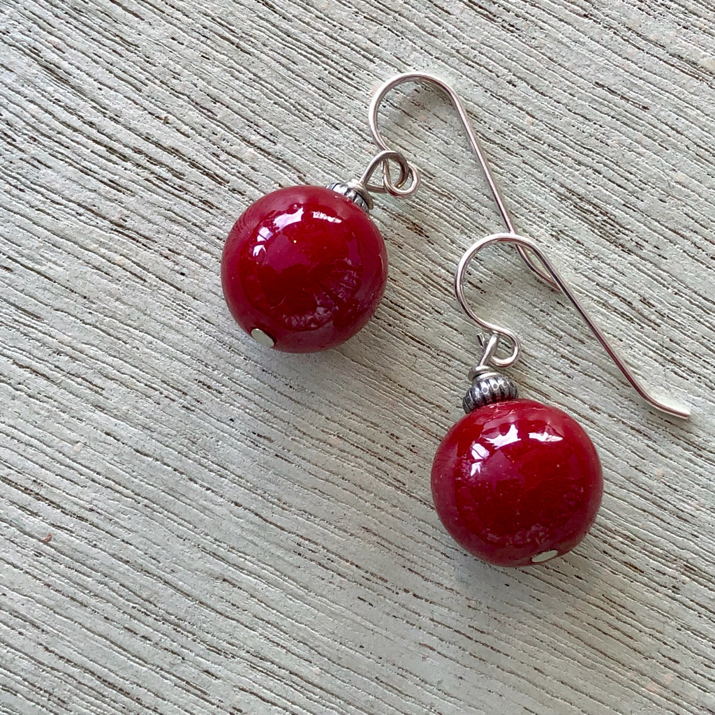 Vintage Italian Glass Earrings