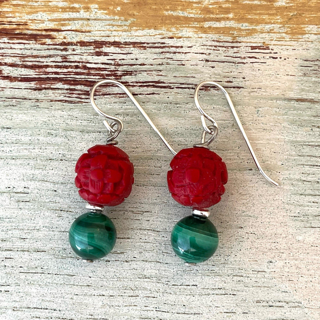 Cinnabar Earrings