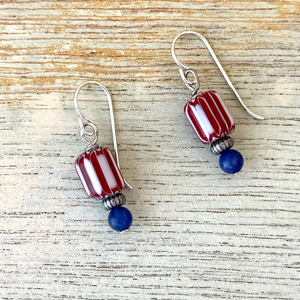 Red, White & Blue Earrings