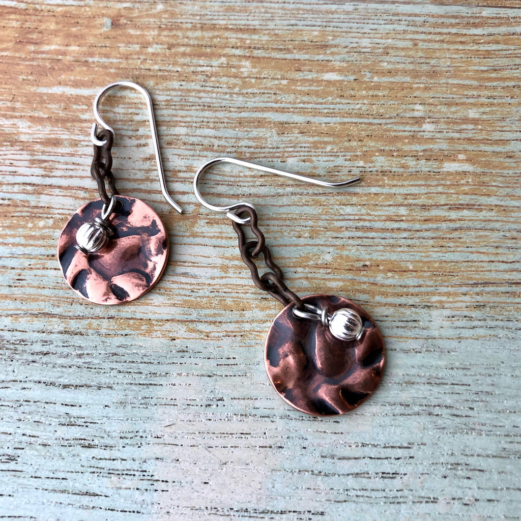 Mixed Metal Earrings