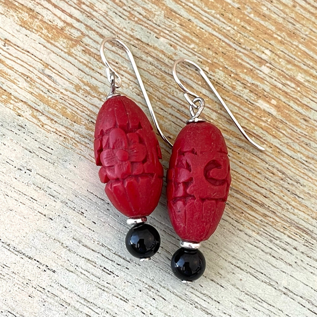 Cinnabar Earrings