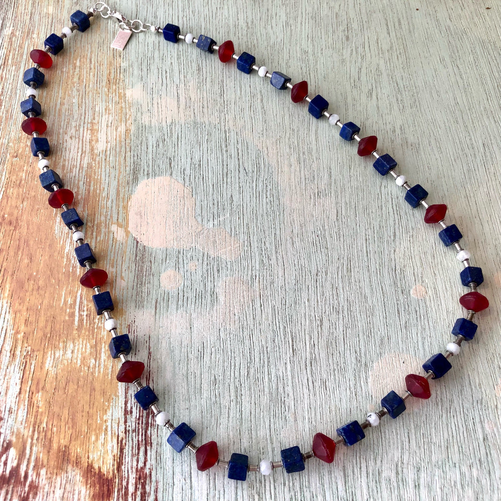 Red, White & Blue Necklace