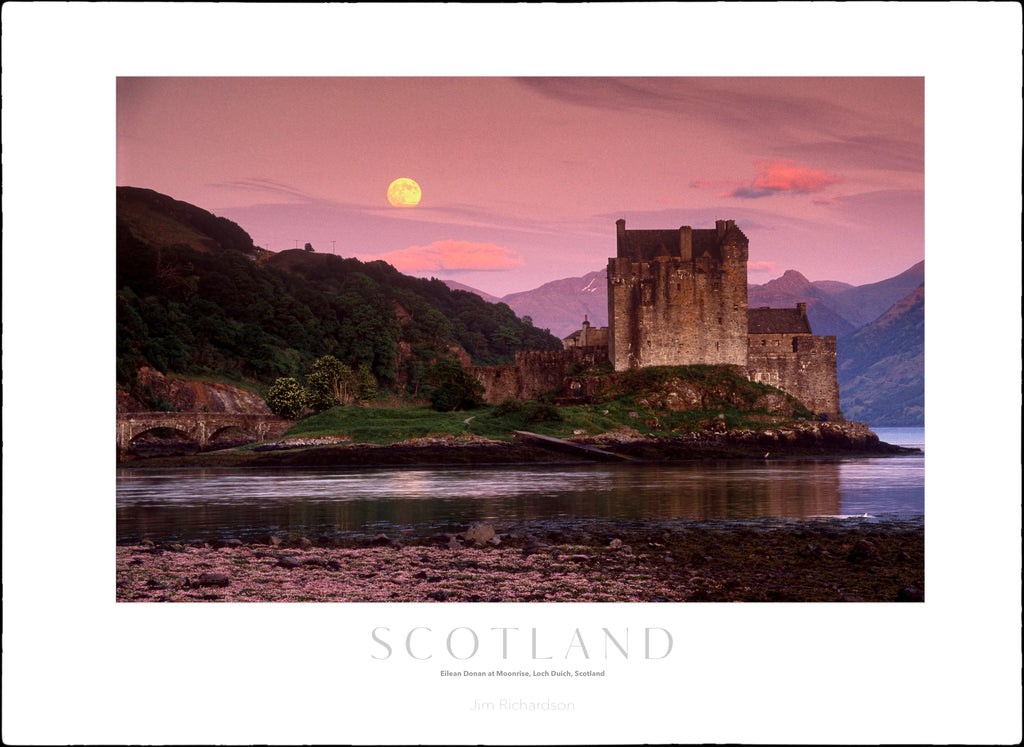 Eilean Donan Moonrise, Scotland