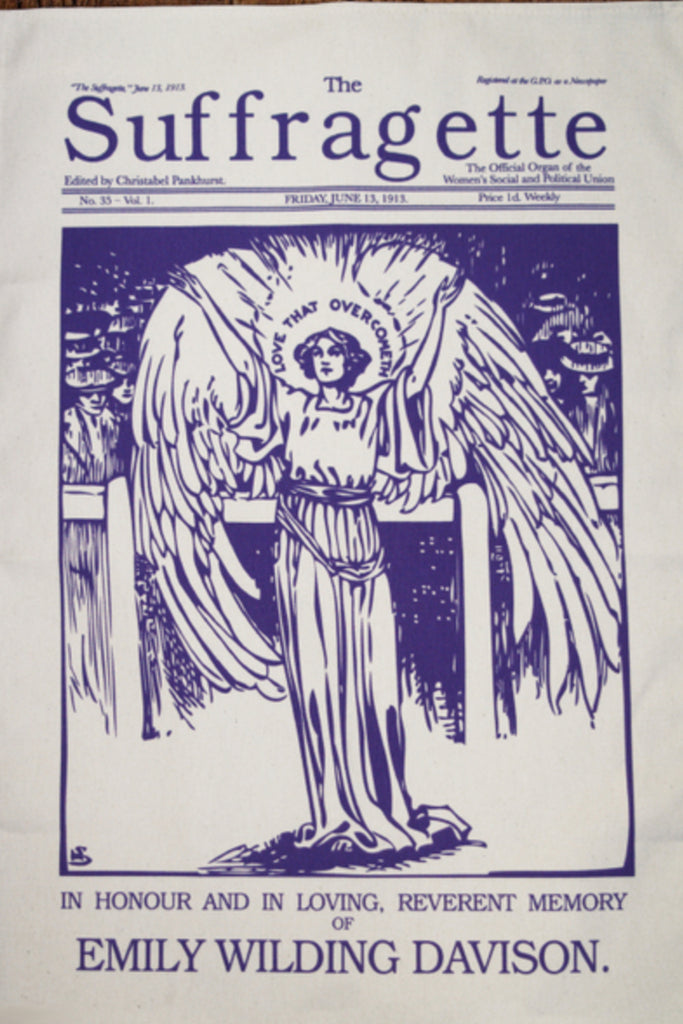 Emily Davison Tea Towel