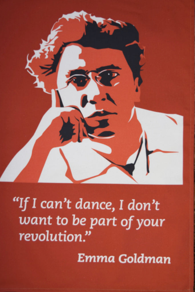 Emma Goldman Tea Towel