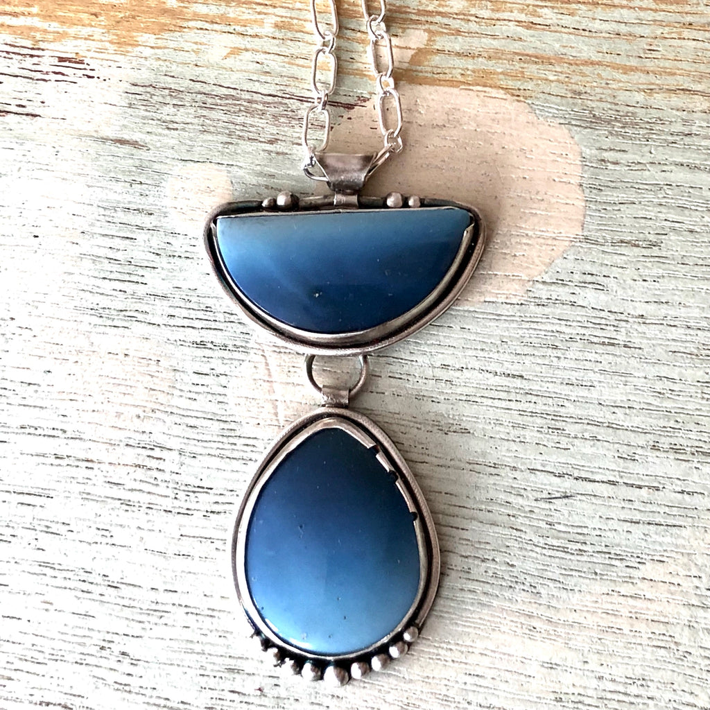 Swedish Blue Necklace