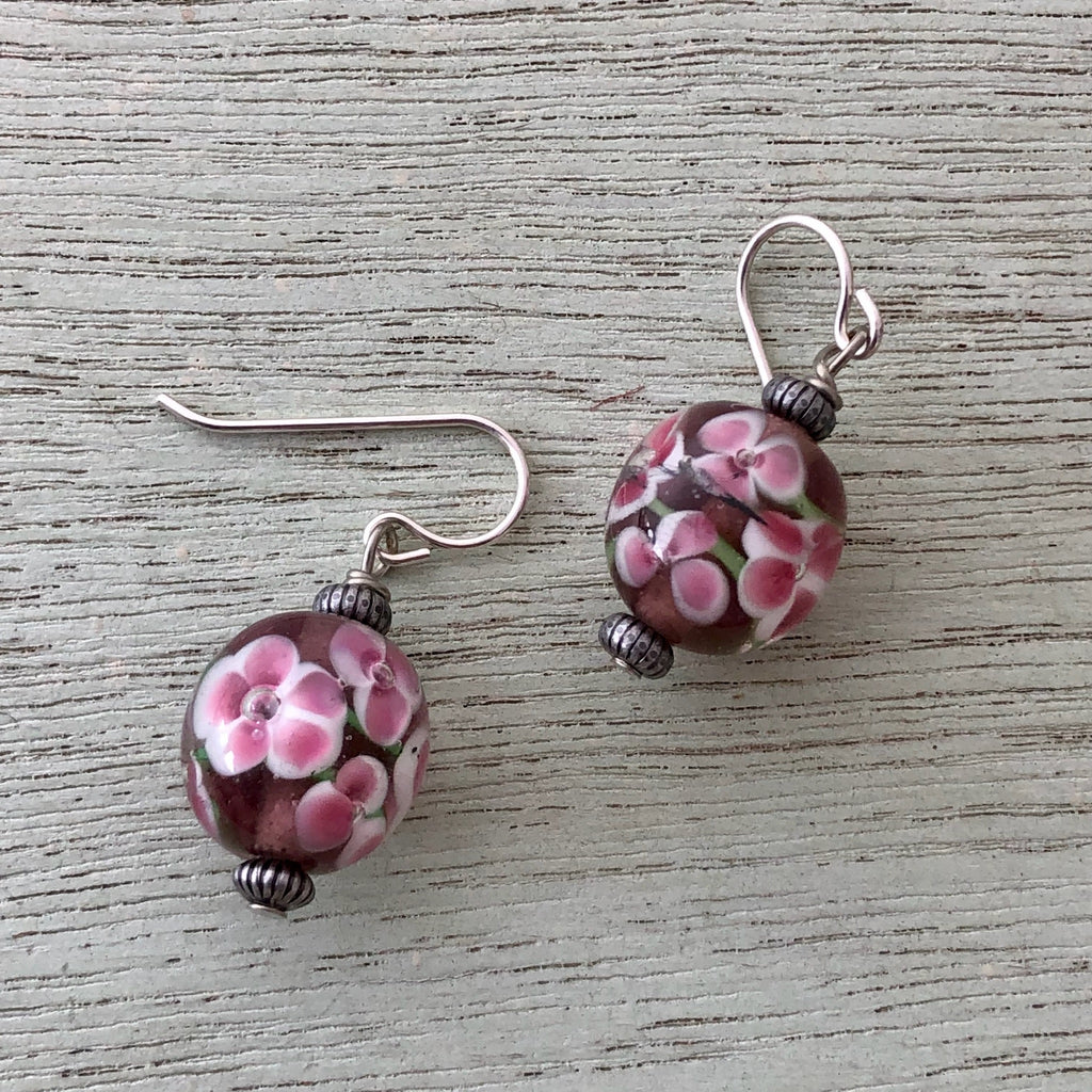 1940's Italian Glass Earrings