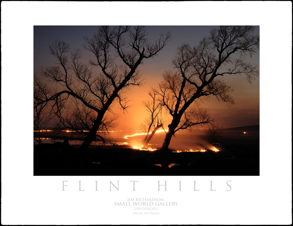 Fire on the Prairie - Flint Hills of KS