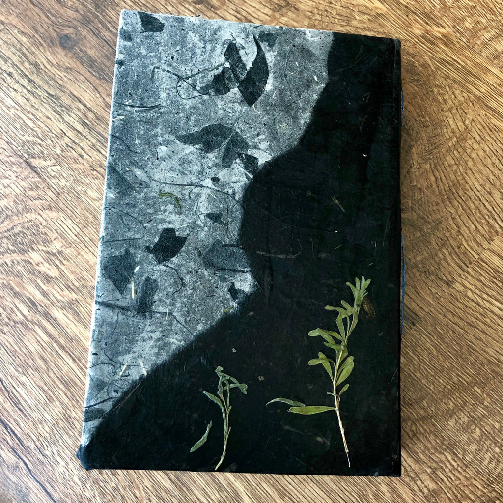 Black Lavender - Handmade Journal/Sketch Book