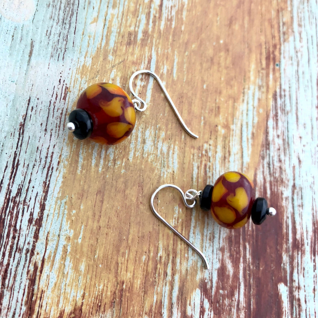 Vintage Glass Earrings