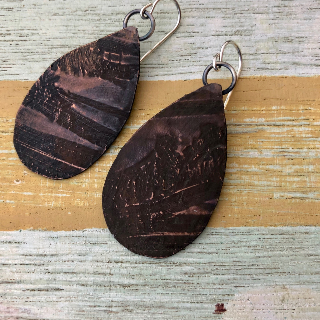 Grass Pressed Earrings