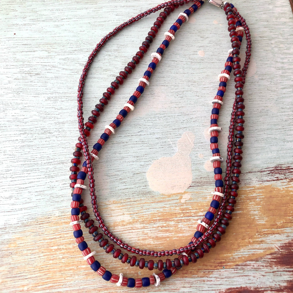 Triple Strand Necklace