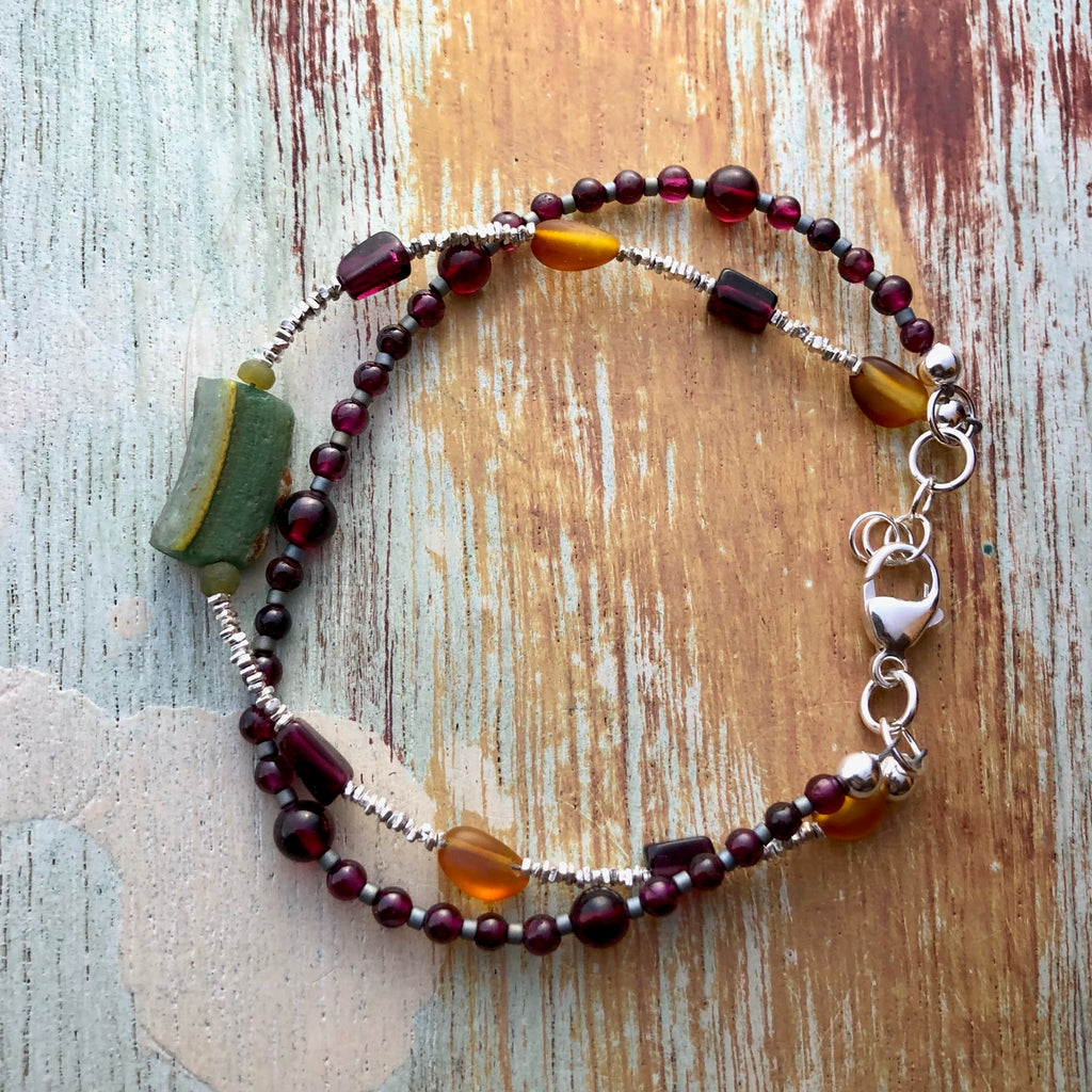 Ancient Glass Bracelet