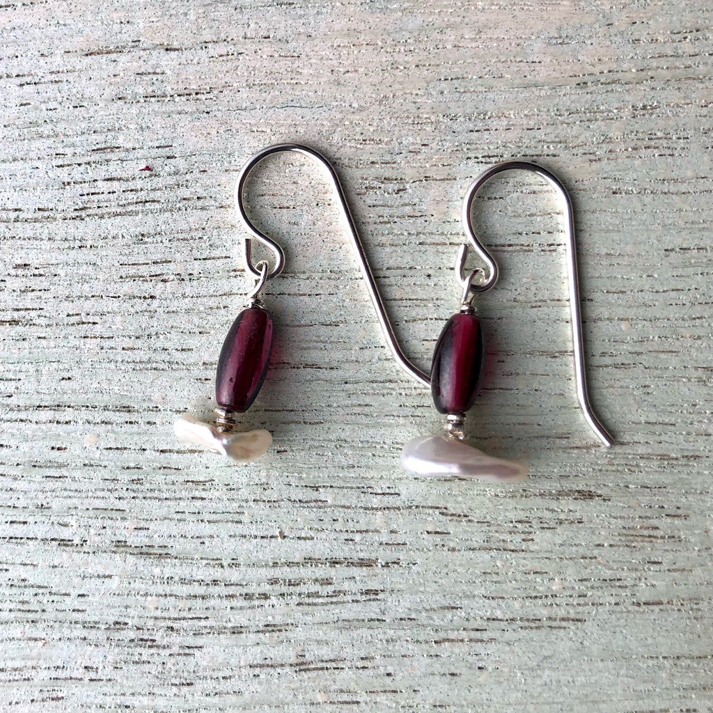 Garnet Earrings