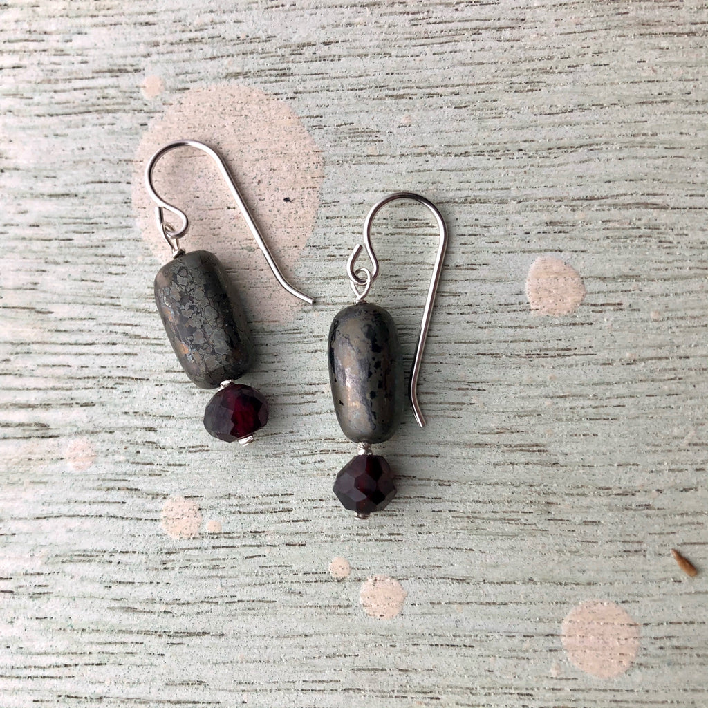 Garnet Earrings