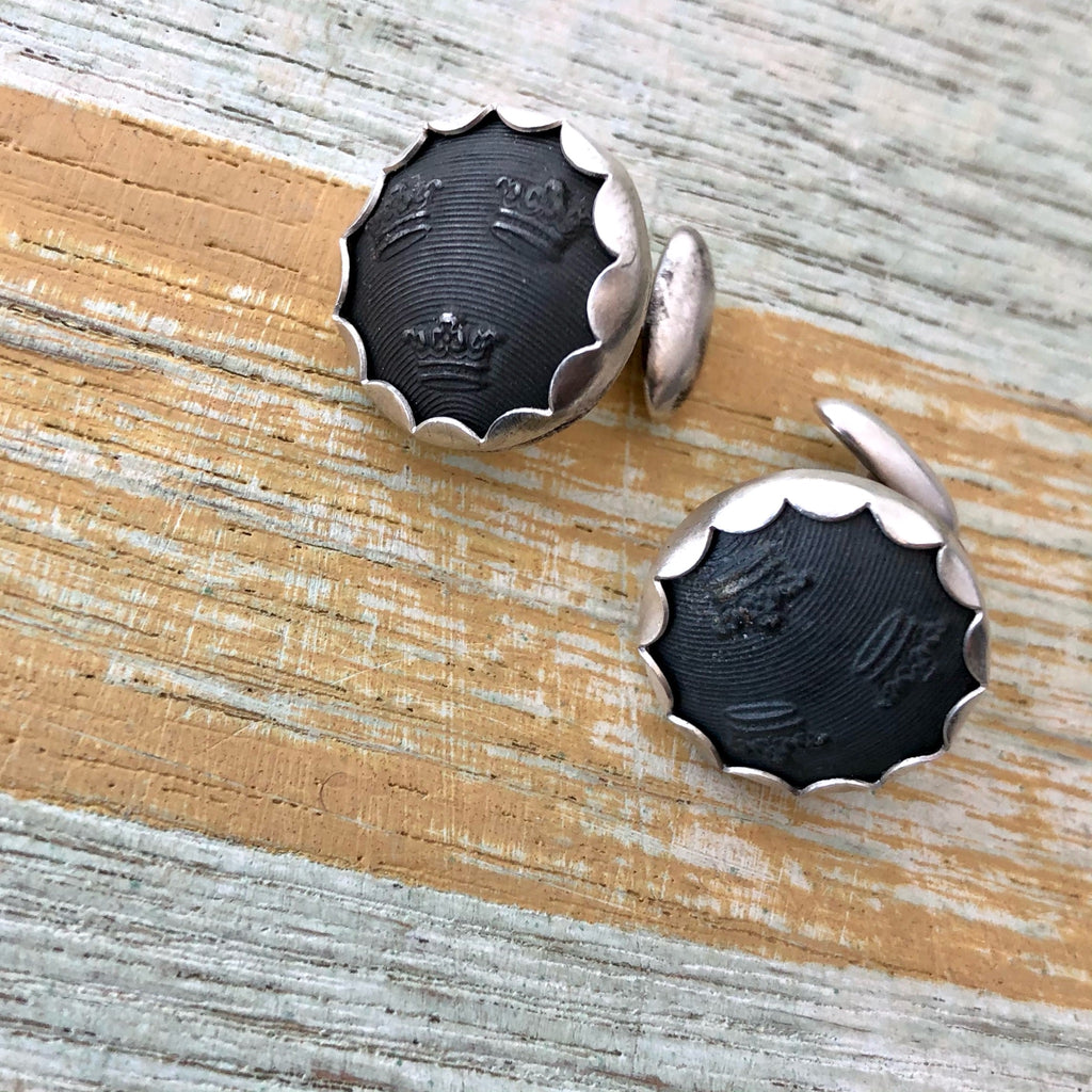 Swedish Button Cuff Links