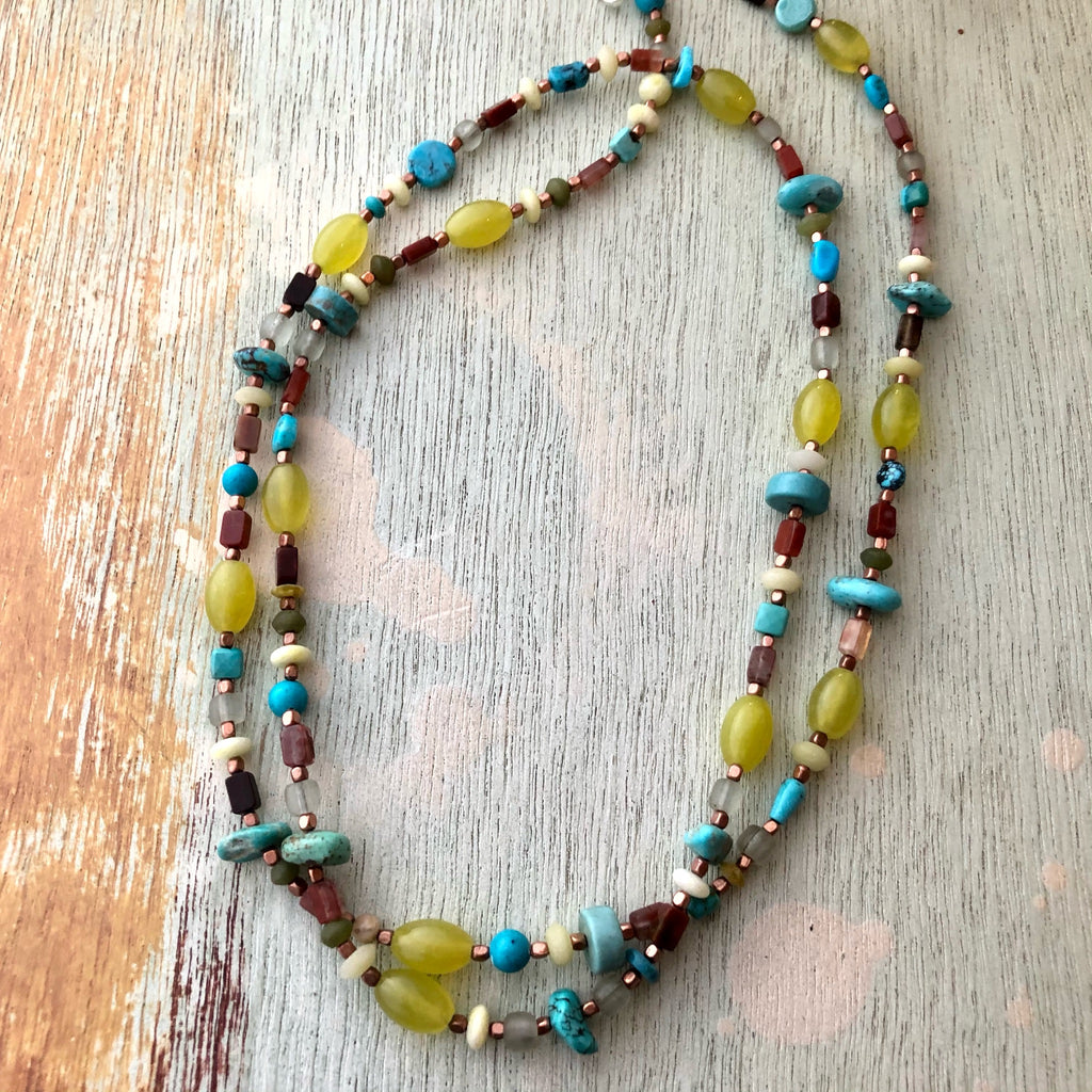Long Spring Necklace
