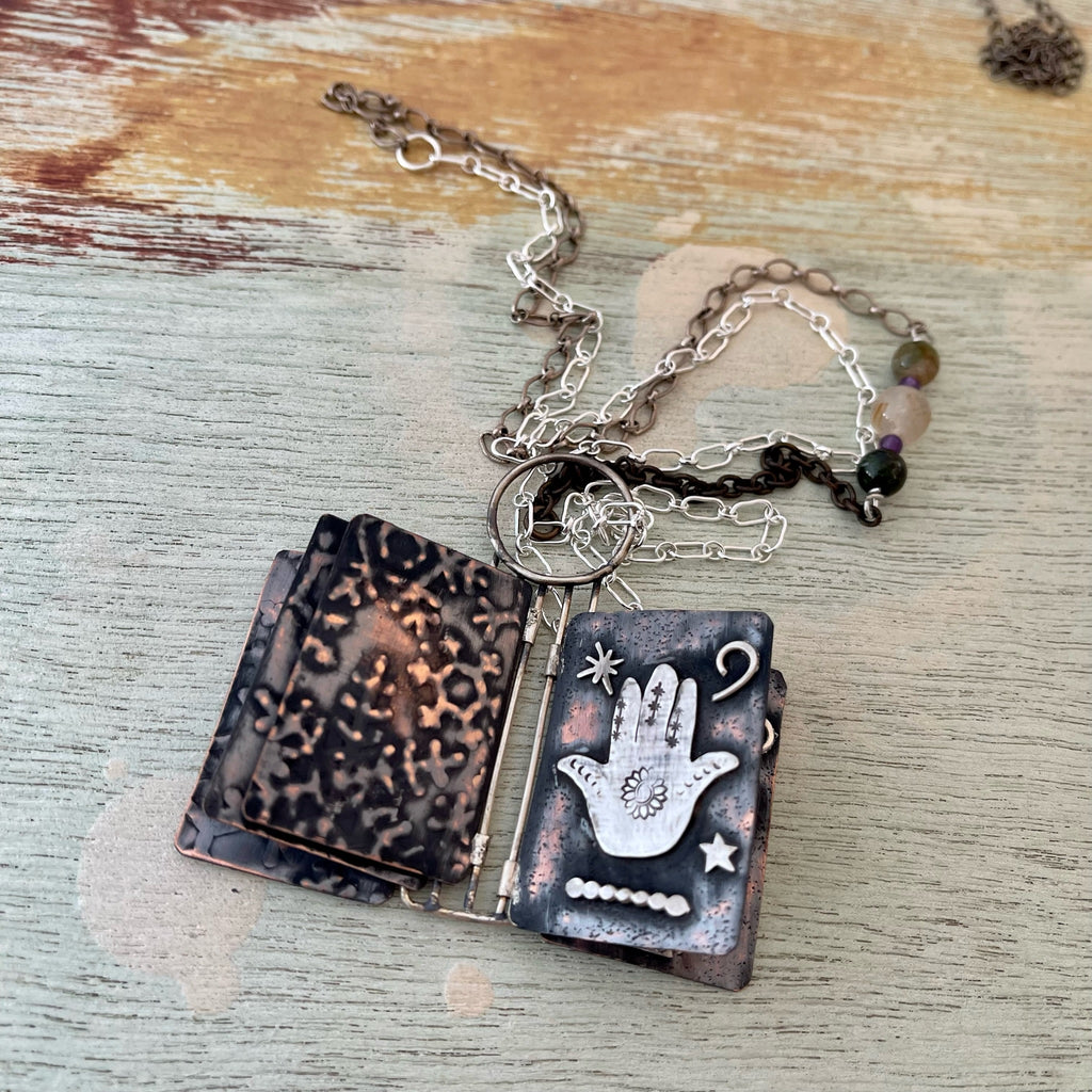 Mystic Book Necklace - Large