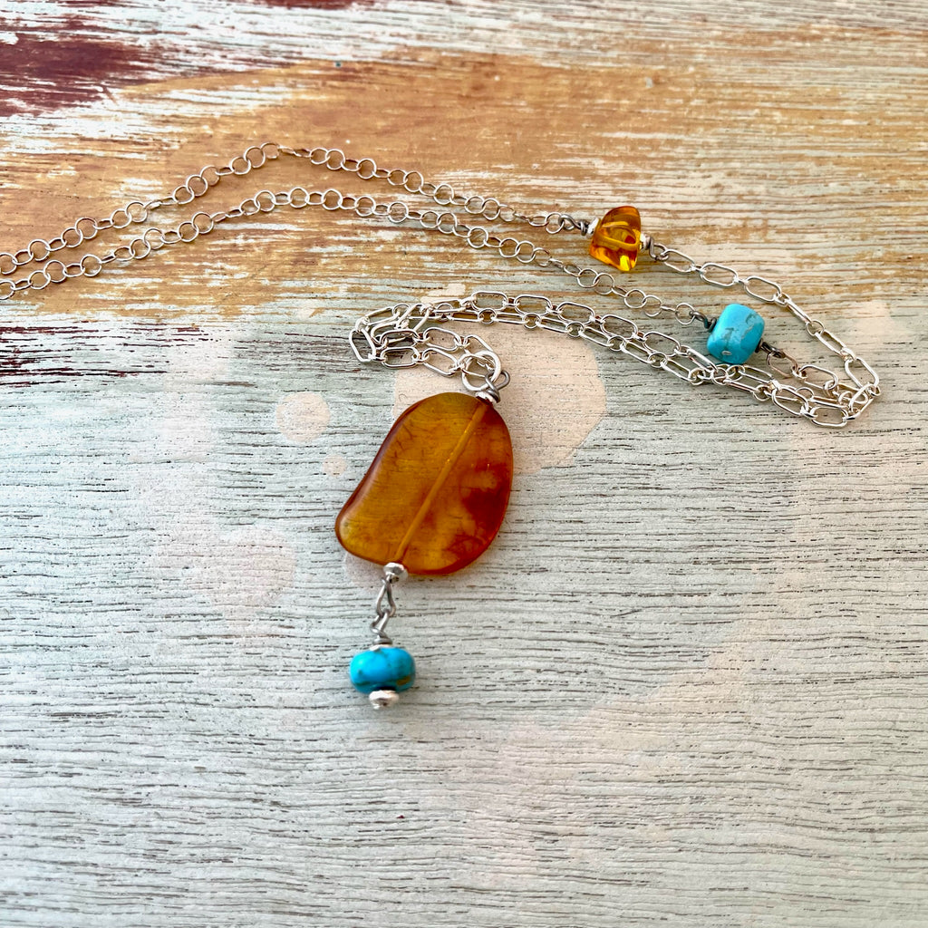 Baltic Amber on Chain