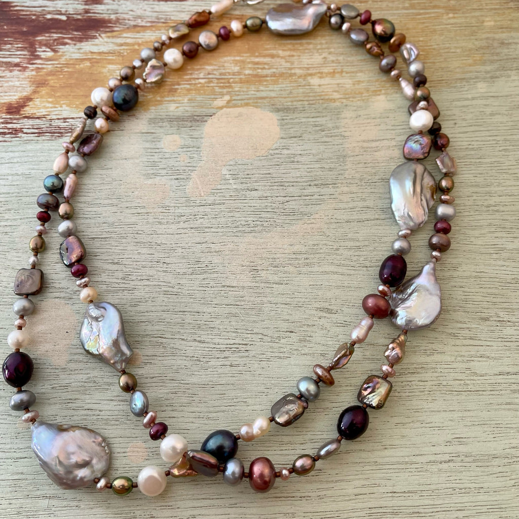 Long Pearl Necklace