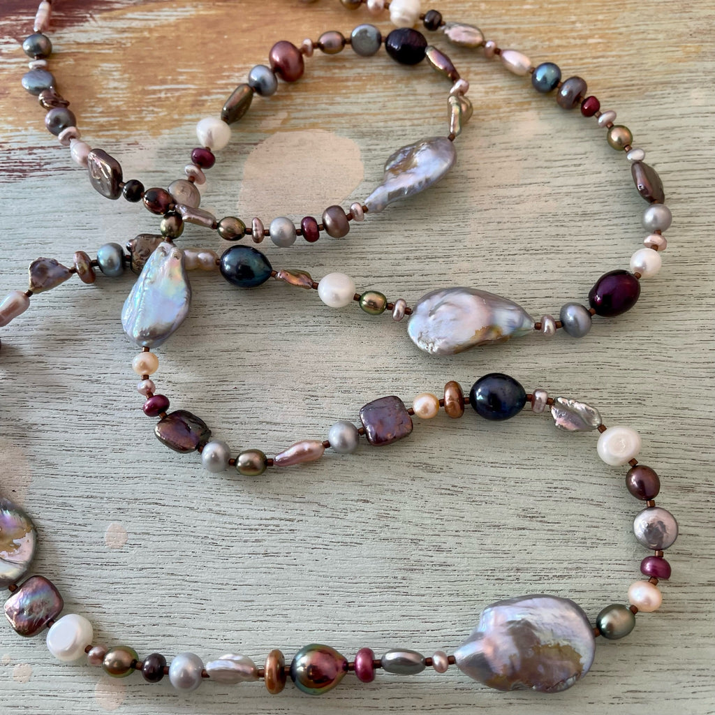 Long Pearl Necklace