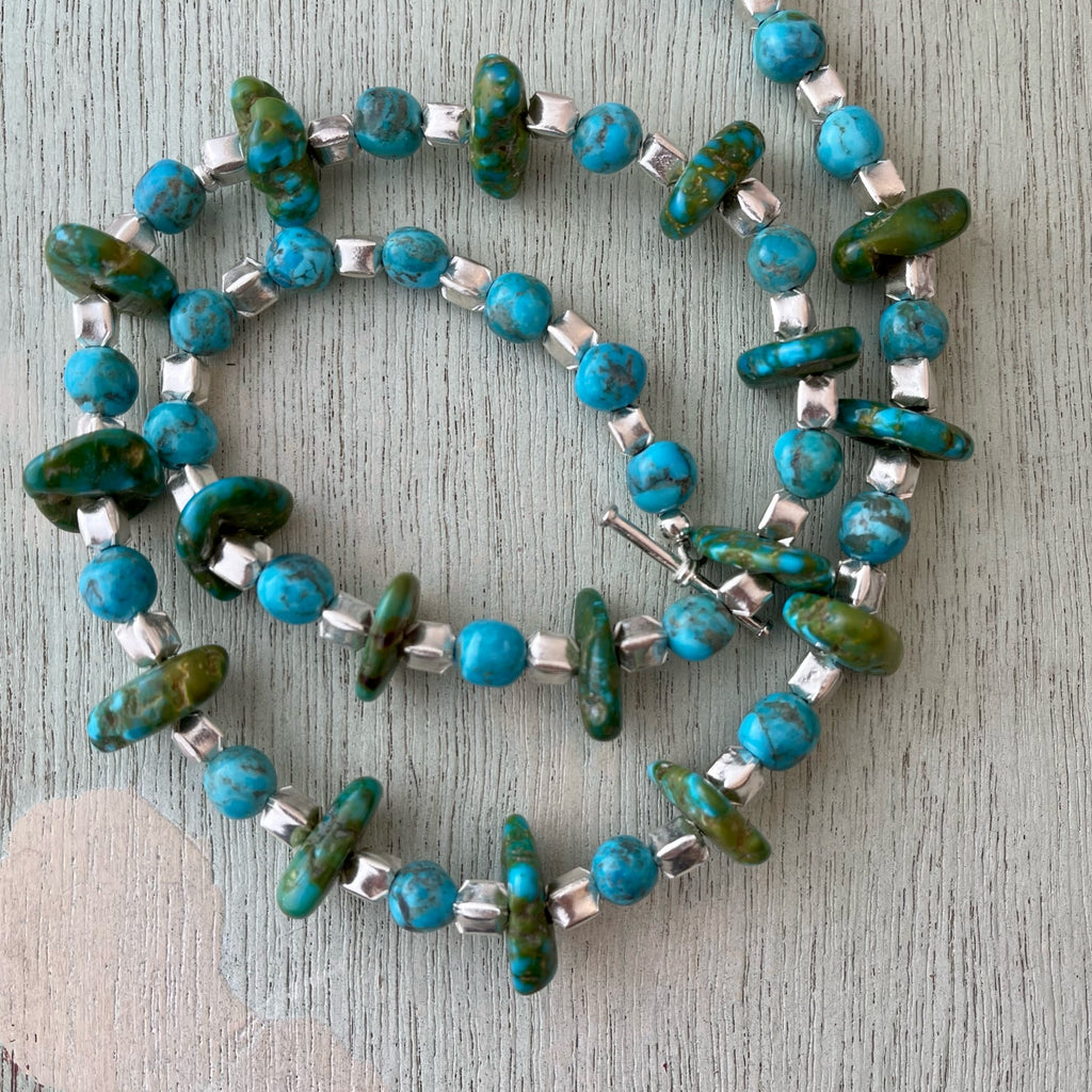 Rare Kingman Turquoise Necklace