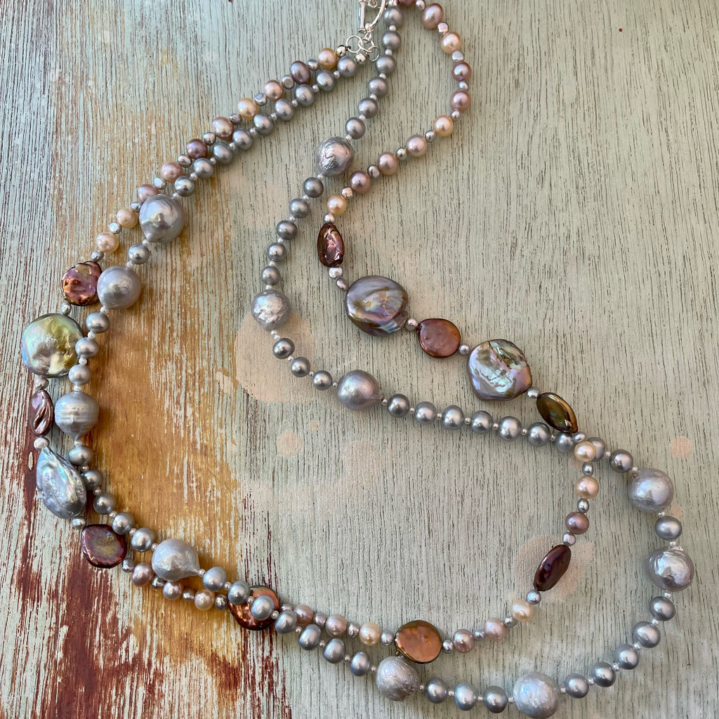 Two-Strand Pearl Necklace