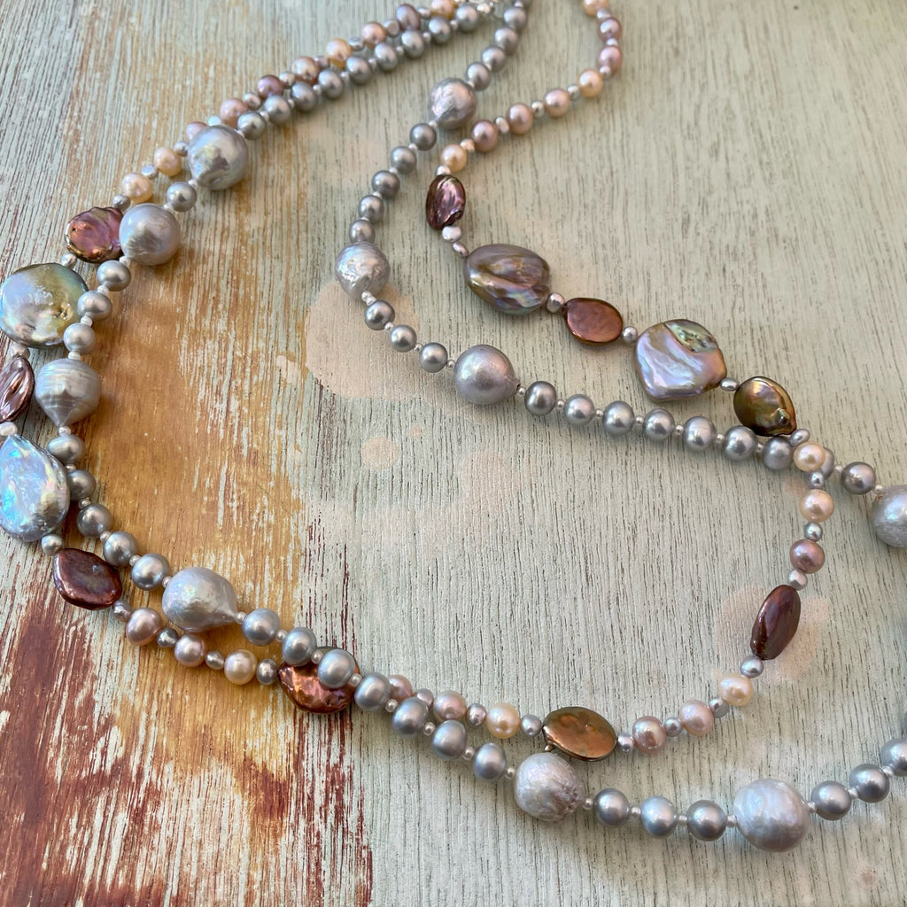 Two-Strand Pearl Necklace