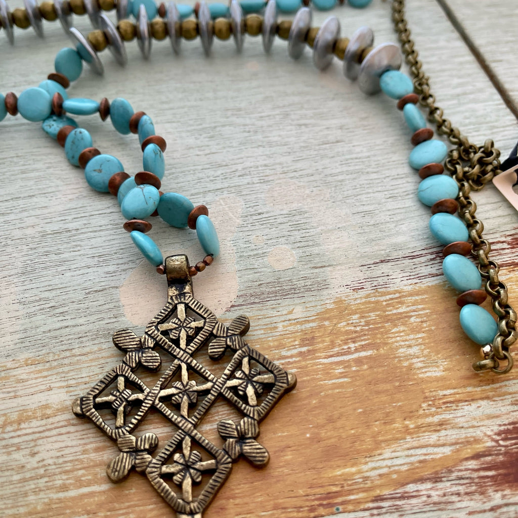 Coptic Cross Necklace