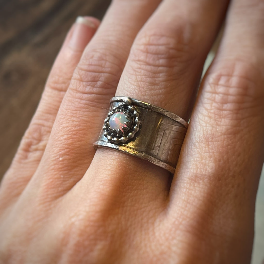 Opal Ring - size 8.5