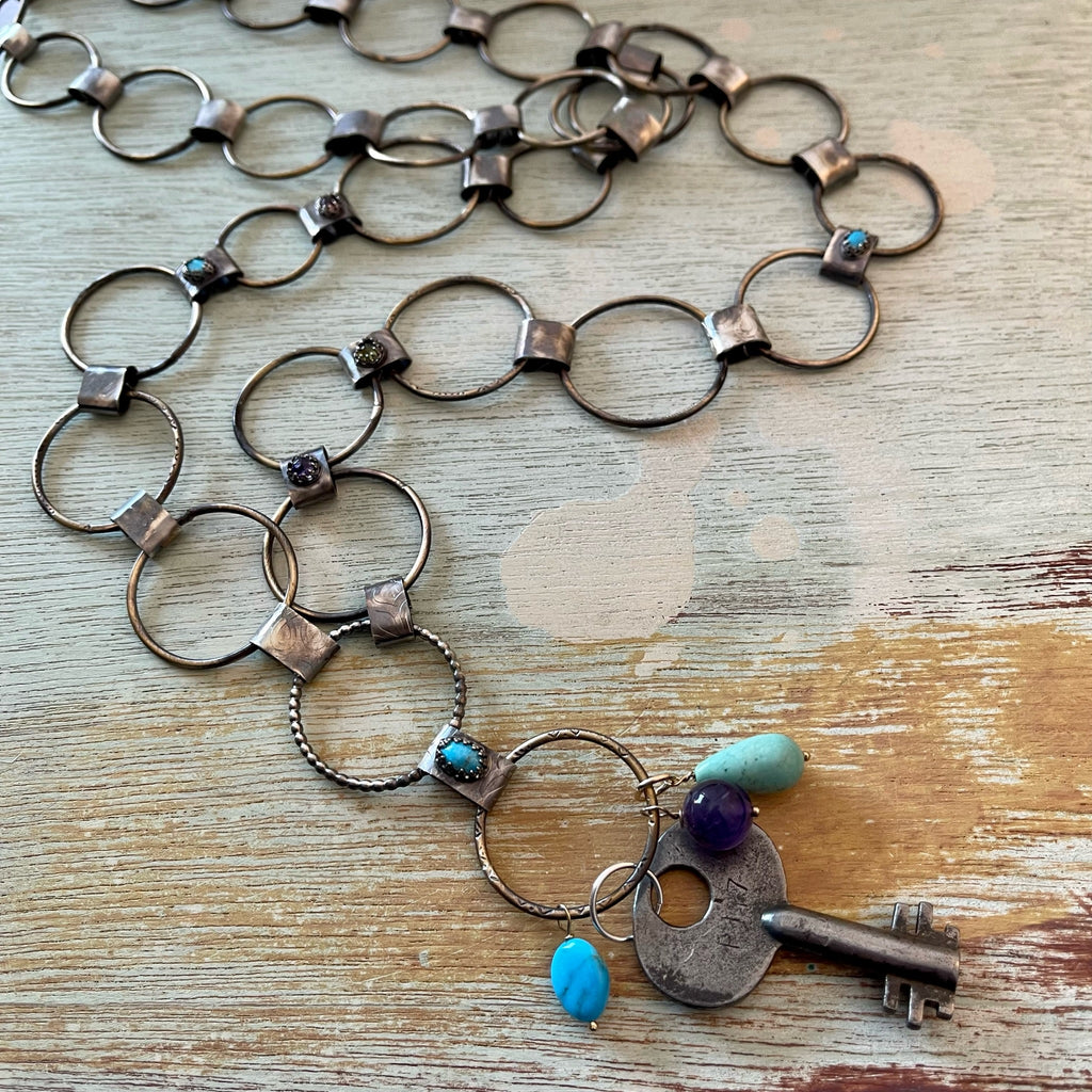 Book Chain Necklace