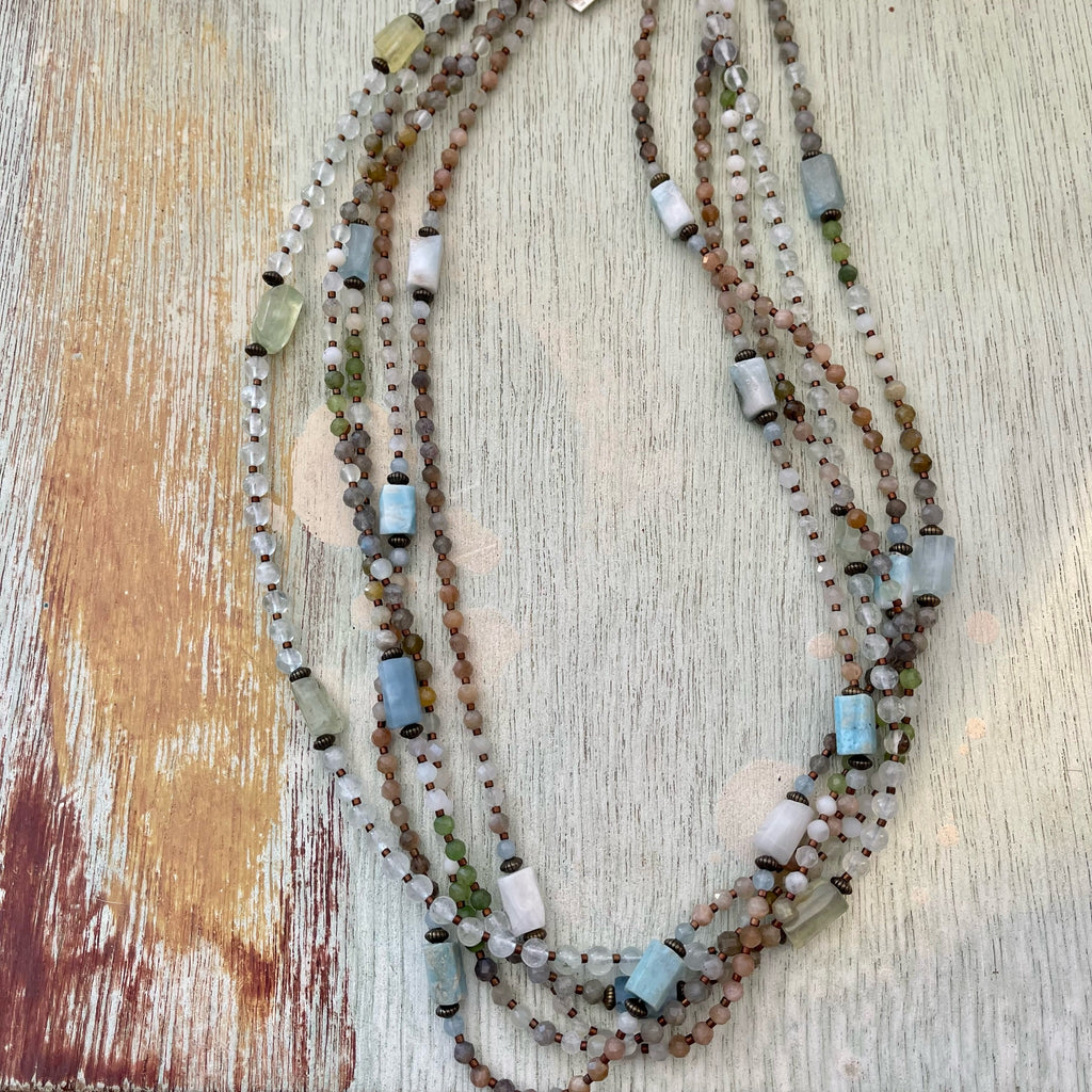 Aquamarine & More Necklace